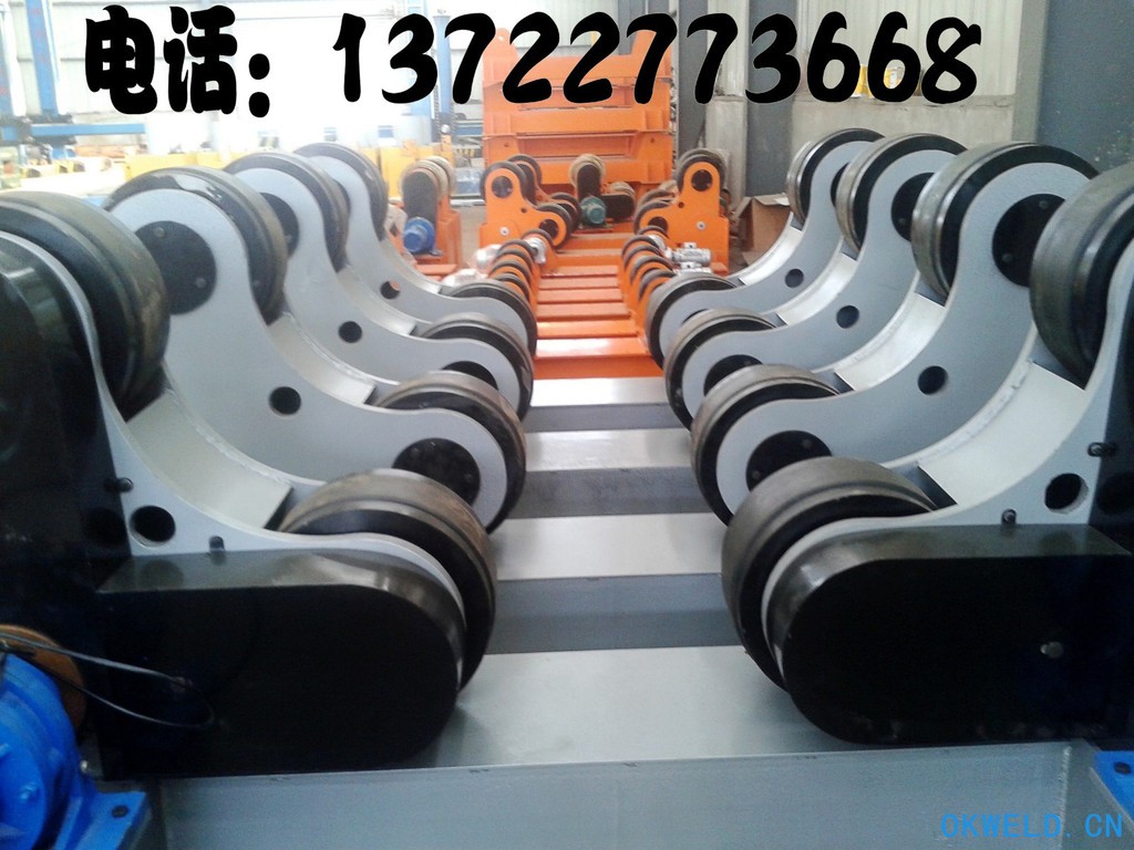供应沧州辉腾ZT60焊接滚轮架 60吨滚轮架 沧州滚轮架