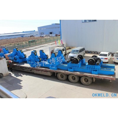 供应博塔重工可调式60吨滚轮架     焊接滚轮架