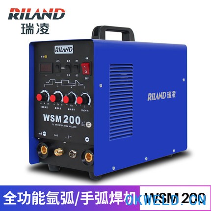 瑞凌氩弧焊机 WSM-200逆变直流多功能脉冲氩弧两用电焊机WSE-250不锈钢铝焊机