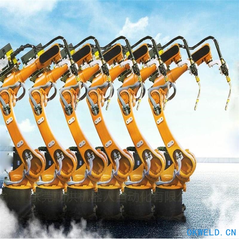 东莞朝洪自动焊接机器人 智能多关节六轴机器人 协作机器人 智能焊接机器人控制系统 不锈钢机械臂