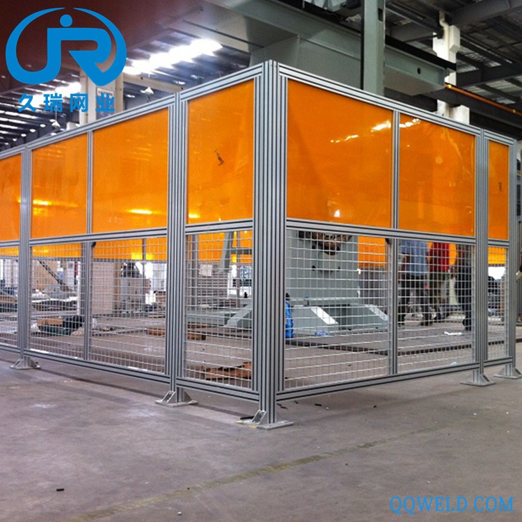 焊接机器人围栏工业自动化机器人工作站铁网安全围栏设计生产提供安装