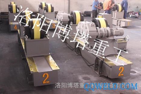 中国洛阳-博塔重工-重型不规则罐体-专用防窜动滚轮架