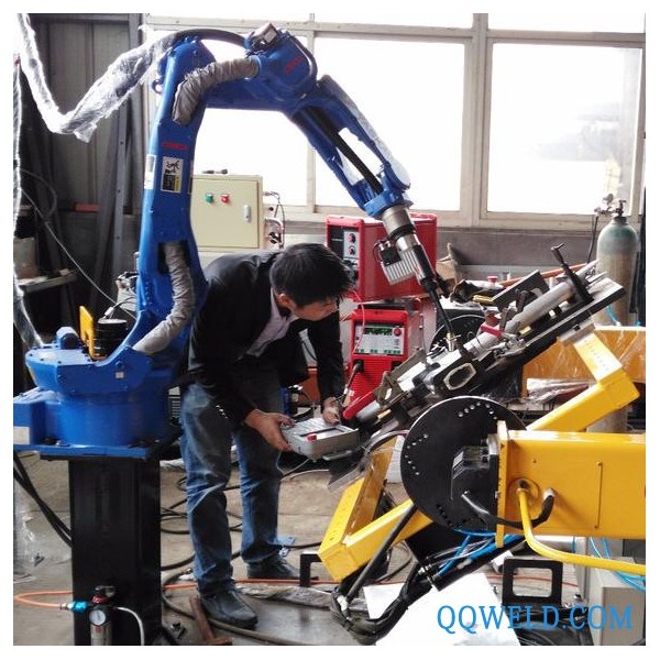 焊接机器人 锋元旋转双工位焊接工作站FY-16002   铝焊接机器人   自动化焊接机器人