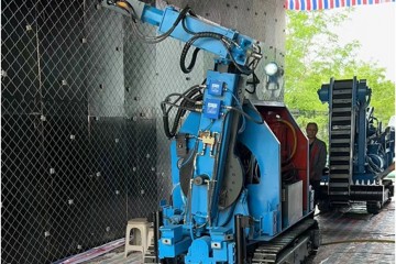 柠条塔喷浆机器人项目应用取得重大进展！