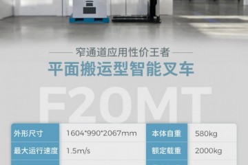 【极智嘉】「更高ROI，更强性能」窄通道应用性价王者智能叉车F20MT全新升级！
